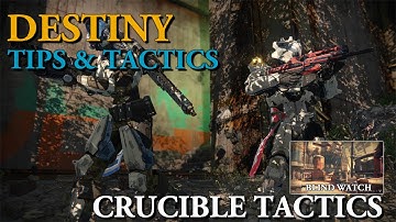 Destiny Tips and Tactics - Best Tips in the Crucible Multiplayer (Control on Blind Watch)
