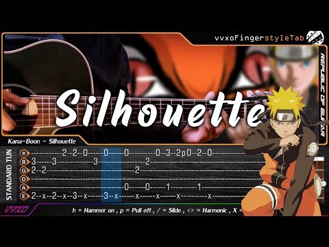 naruto-shippuden---silhouette---fingerstyle-guitar-cover-+-tabs-tutorial