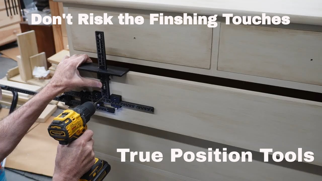 Fast, Repeatable and Accurate Cabinet Hardware Installation - True Position Tools