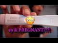 I TOOK A PREGNANCY TEST!😳 *LIVE RESULTS*