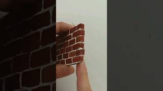this isnt brick #miniature #mini #diorama #howto #tutorial #handmade #cork #scalemodel #dollhouse