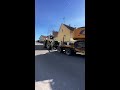 😱 36 Tonnen Gespann. Gezogen wird der Trailer von einem Mercedes-Benz MB-trac 1500 mit 180...