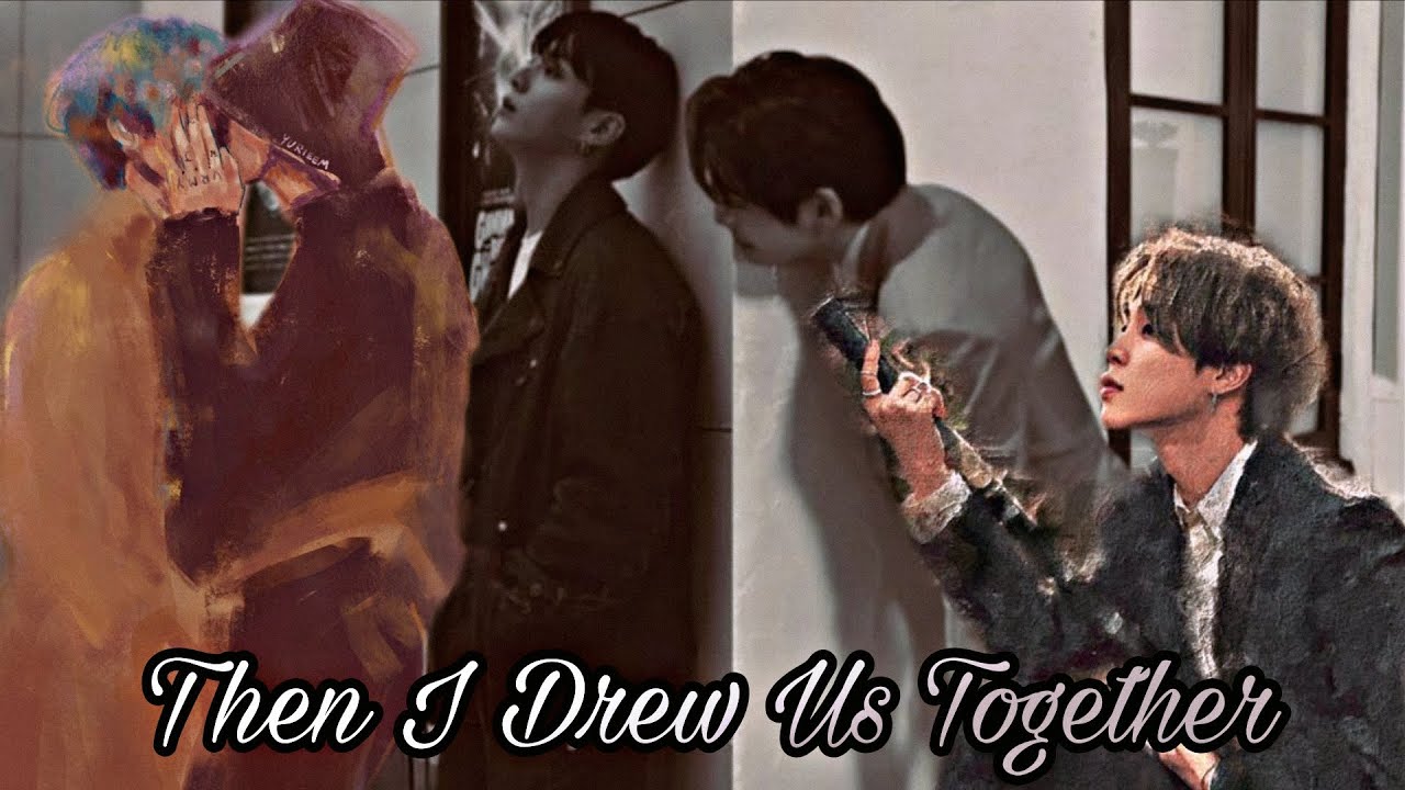 ~THEN I DREW US TOGETHER🎨🖌️ | BL | Oneshot | Taekook | Vmin | Namjin | 