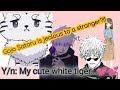 Gojo Satoru x Y/n||Jujutsu Kaisen chat text story||Jealous White Tiger