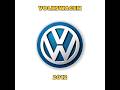 VOLKSWAGEN LOGO EVOLUTION 2019-1937
