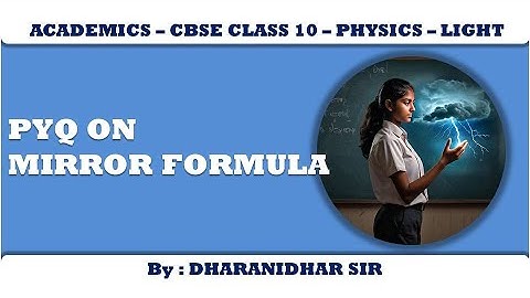 An object is placed at a distance of 18 cm from pole of a concave mirror of focal length 12 cm. Find