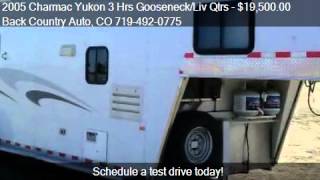 2005 Charmac Yukon 3 Hrs Gooseneckliv Qtrs For Sale In Falc