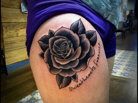 Black Rose Tattoo Meaning What My Tattoos Mean Salice Rose Youtube