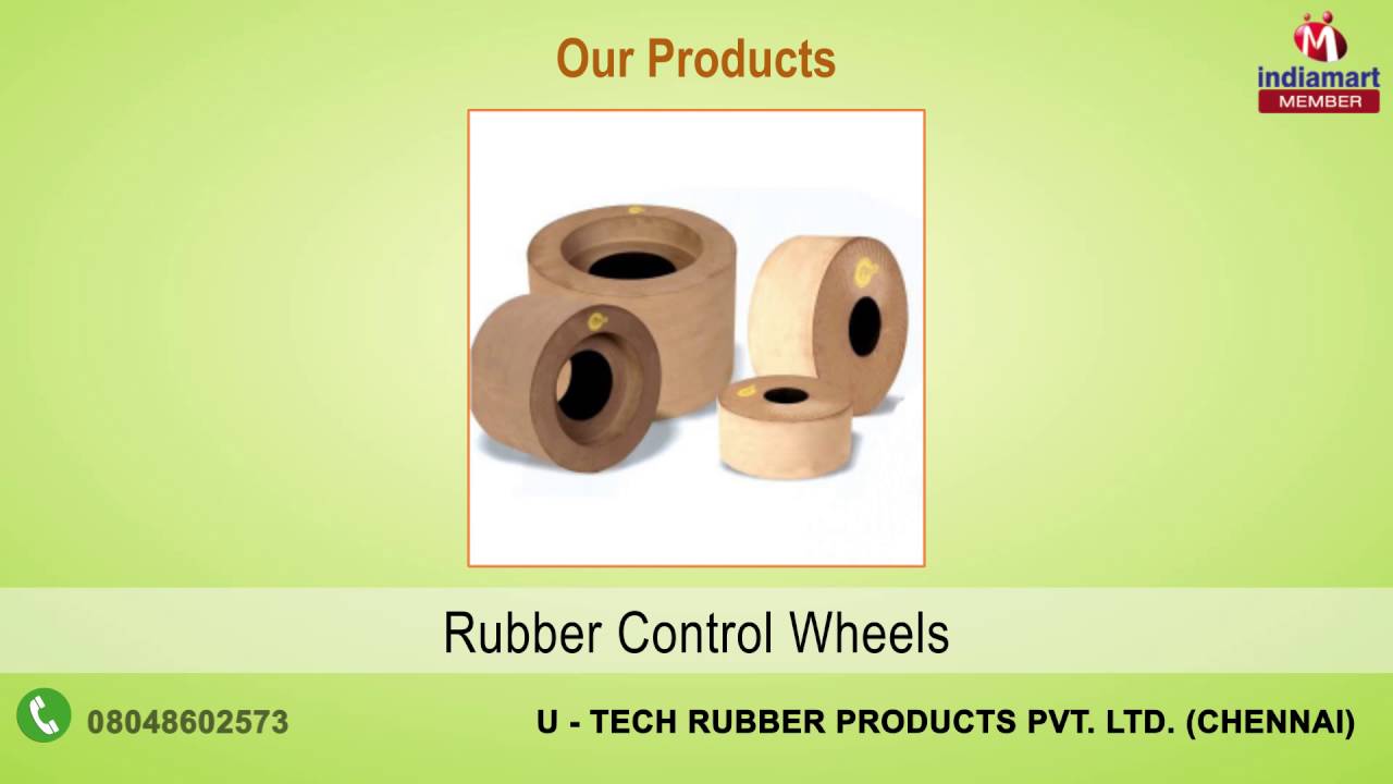 Rubber Bonded Abrasives By U Tech Rubber Products Pvt. Ltd., Chennai