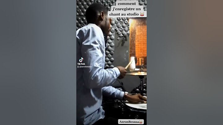 comment j'enregistre un son au studio #AaronBesana 🥁🇨🇩🔥🥁