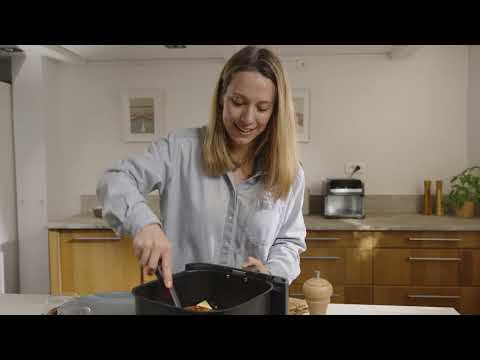 Miniatura del video del prodotto MOULINEX - Friggitrice ad aria Easy Fry Mega Compact EZ8618F0