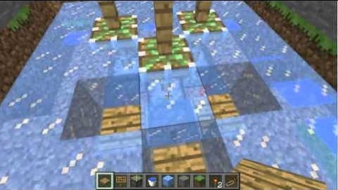 How To Make A Bowling Alley In Minecraft Part 1