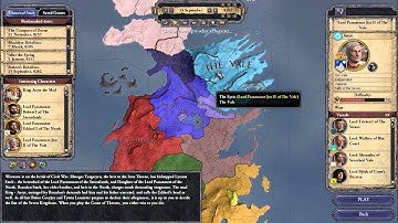 Update: Blackfyre Rebel & Feast for Crows Scenario- U Choose