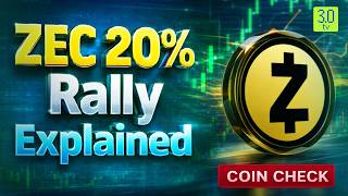 Zcash (ZEC) — Privacy Rally: Fundraise, Institutional Mining &amp; A Clear Trade Map | COINCHECK |3.0 TV