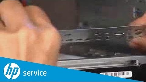 Add or Replace the CD DVD Drive | Desktops | HP Support