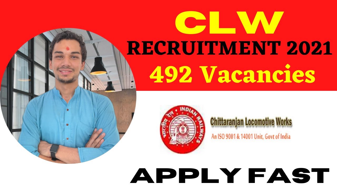 CLW Recruitment 2021 || CLW Act Apprentice Job 2021 || CLW सरकारी नौकरी 2021 || 10th Class & ITI