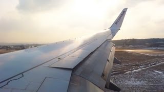 Ryanair Boeing 737-8AS EI-EBF Landing Frankfurt Hahn Airport From Stansted February 2013 [1080p HD]