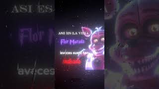 #Funtime #Foxy #cantando #Flor #Morada #es #arte 😄