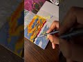 3/4 of my random moodboard is done 🎨🖌️ #artprocess #art #painting #shots #artreel #artshorts
