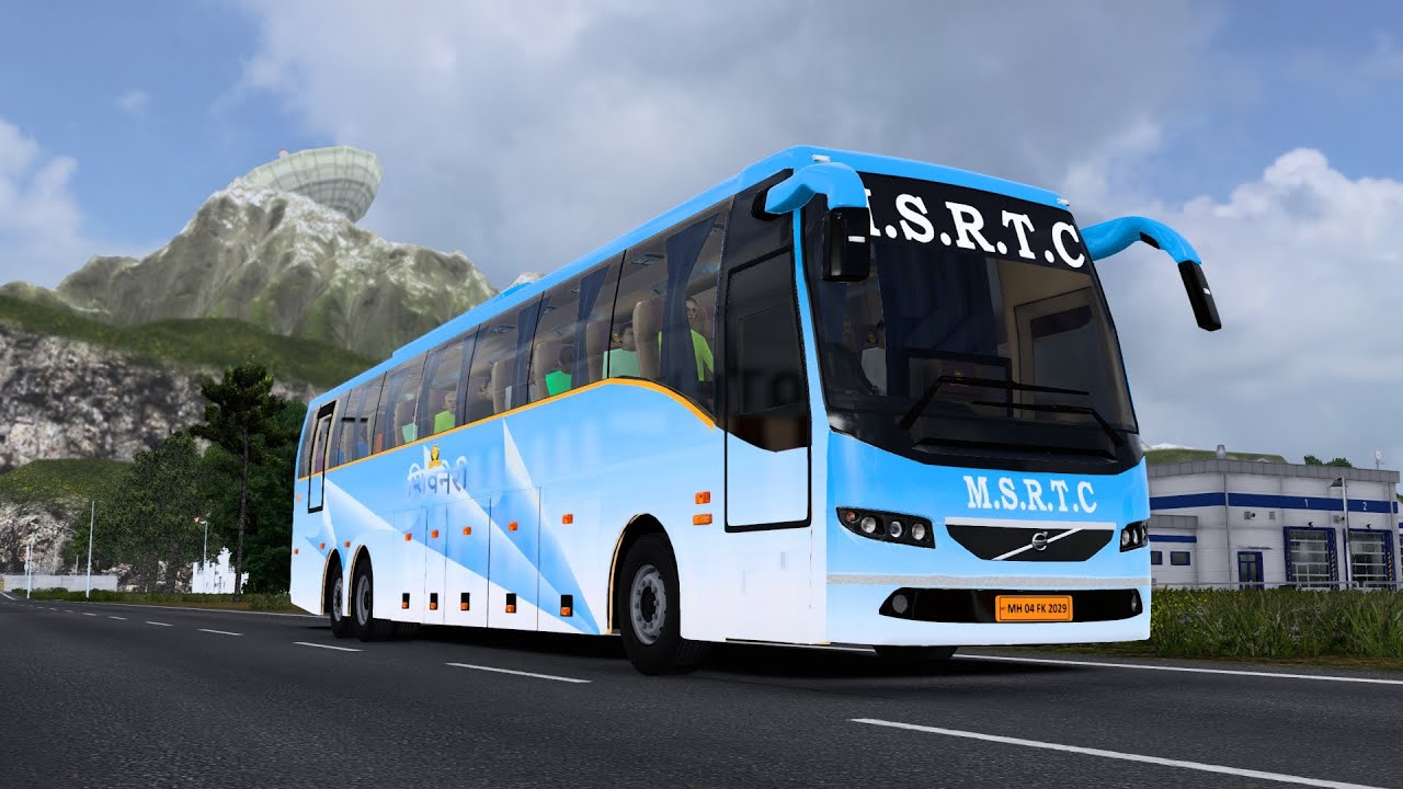 Mumbai to Solapur Msrtc Shivneri Bus Driving part 1