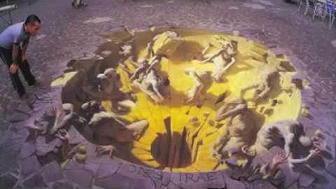 Tổng Hợp Những Bức Tranh 3D gây ảo Giác