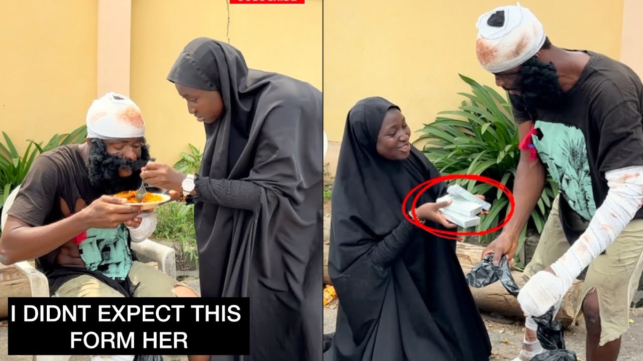 MUSLIM GIRL GOT AN UNEXPECTED REWARD BECAUSE OF HER GOLDEN HERAT #usa #mrbeast #kindness 