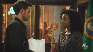 Once Upon A Time 7x05 Rogers &Sabine - Tattoo Guy Someone's looking for the girl Season 7 Episode 5