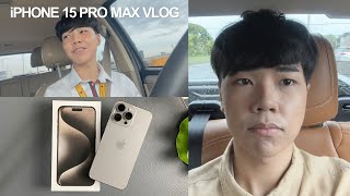 Vlogging with iPhone 15 Pro Max!