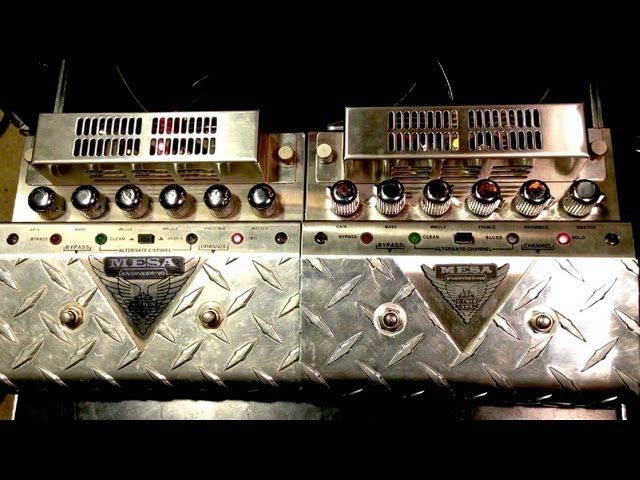 Mesa Boogie V Twin 1st vs 2nd Version - YouTube