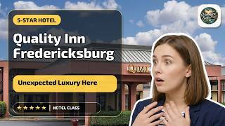 Quality Inn Fredericksburg Central Park Area - Unexpected Luxury Here Fredericksburg VA