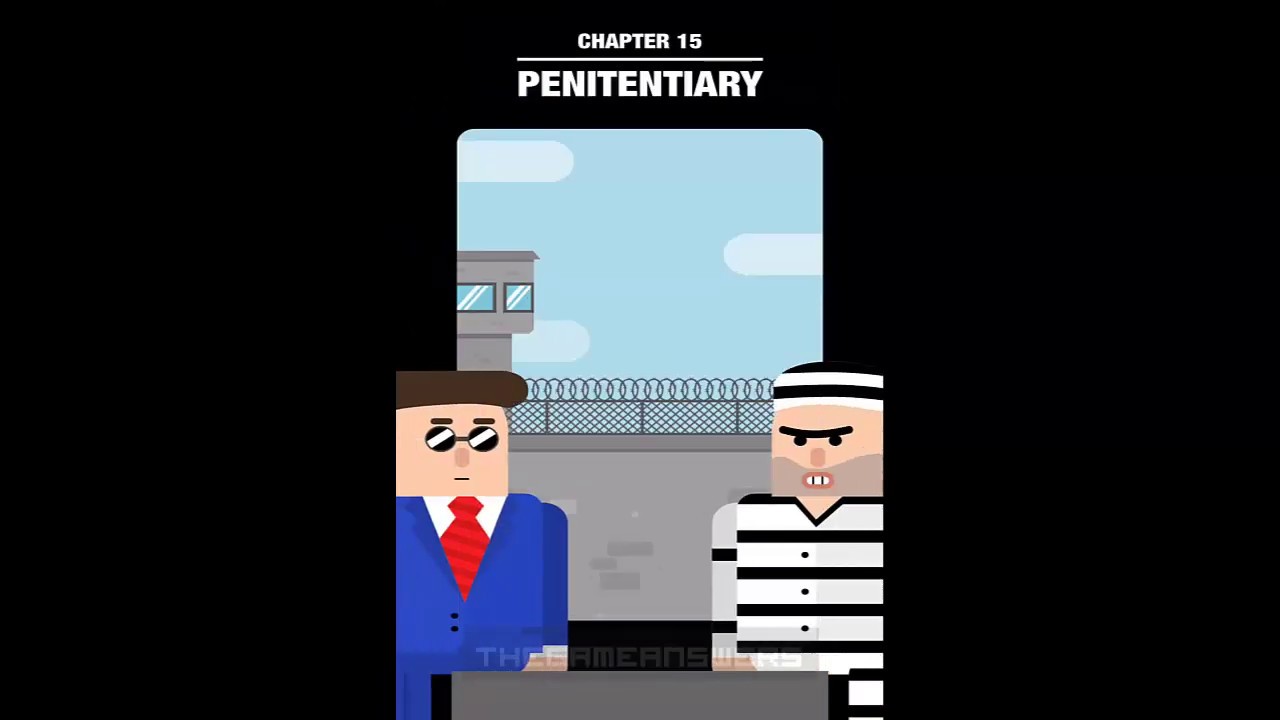 Mr Bullet Chapter 15 PENITENTIARY Level 225-240. 3 Stars Walkthrough