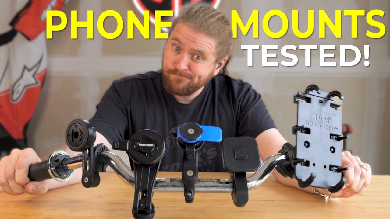 I Tested Every Motorcycle Phone Mount So You Don't Have To