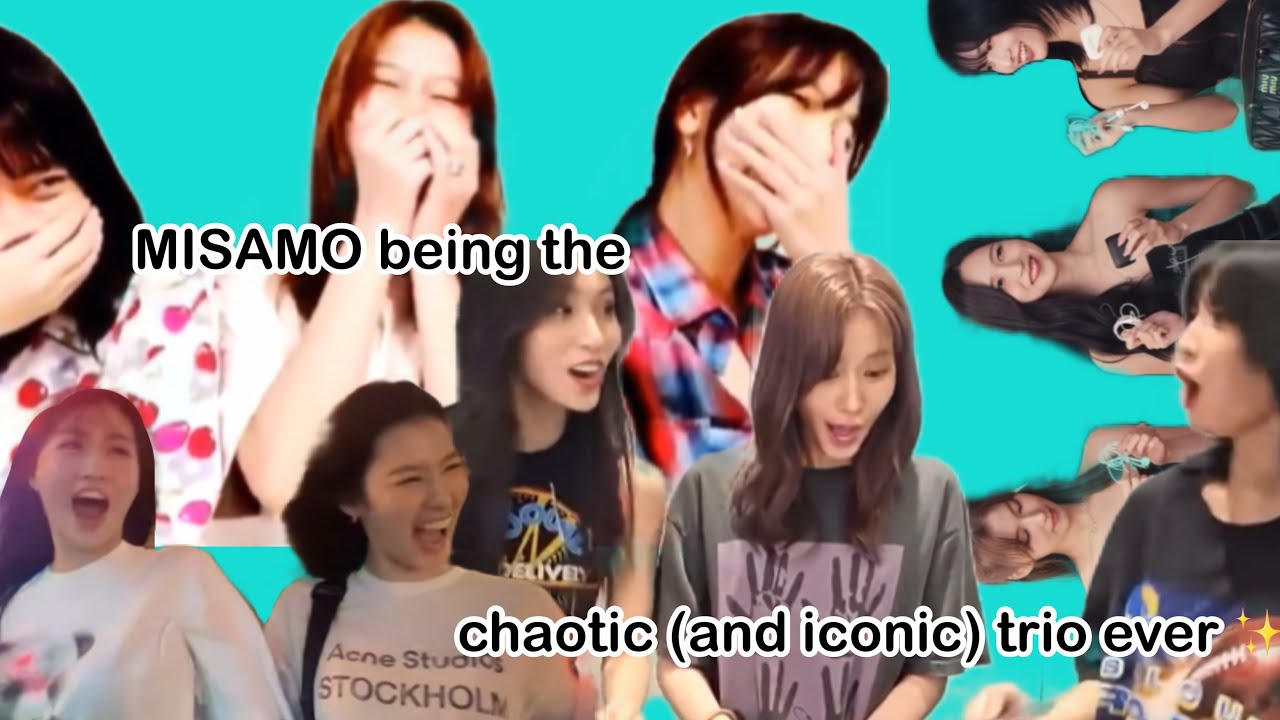 MISAMO being the chaotic trio (2023)