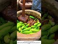 Traditional Pickling – Cucumbers in Fermented Bean Paste 🥒