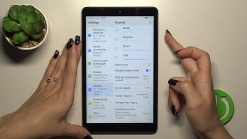 How to Open Sound Settings in Huawei MediaPad M5 Lite - Manage Sounds