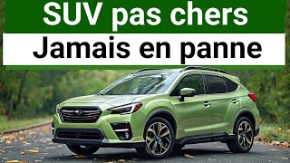 6 Suv Abordables Qui Tombent Rarement En Panne Fiables Et Économiques