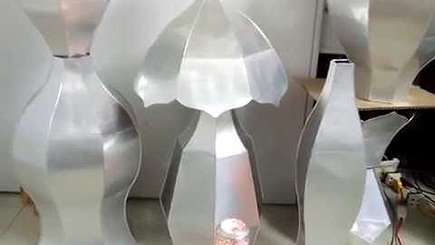 Chúc Hà Ngủ Ngon- Đèn Tự Xoay Được Làm Từ Vỏ Lon