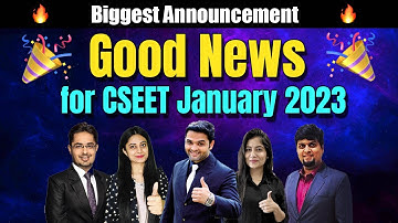 🎉Good News for CSEET January 2023 Exam🔥NEW FREE CSEET LIVE Batch Announcement✅Complete Details