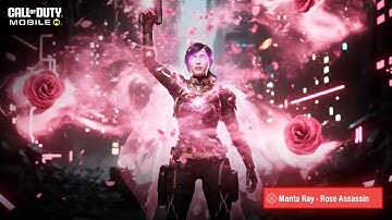 Mythic Manta Ray - Rose Assassin Coming Soon in CODM - Teaser COD Mobile - Next Mythic Character
