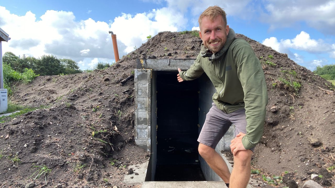JEG HAR BYGGET ET OFF GRID KØLESKAB (jordkælder)