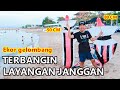 TERBANGIN 2 LAYANGAN JANGGAN SEKALIGUS!! EKOR BERGELOMBANG