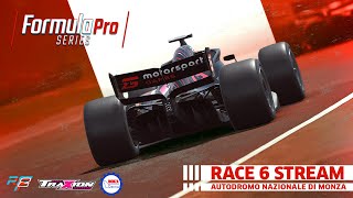 LIVE: rFactor 2 Formula Pro Round 6: Monza