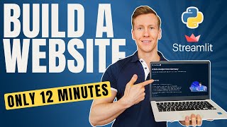 Build a Website in only 12 minutes using Python & Streamlit screenshot 4