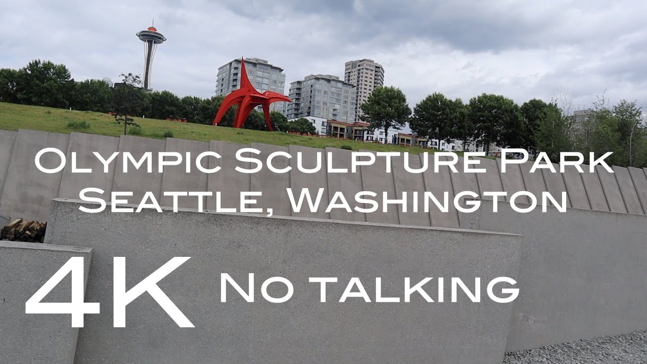 Walking Tour Olympic Sculpture Park Seattle, Washington