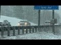 Heavy snow, rain pound Northeast