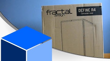 Fractal Design Define R4 Unboxing and Overview