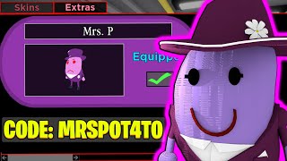 Mrs. P SECRET SKIN FOUND... (Roblox Piggy Book 2)