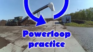 Powerloop practice at the moor