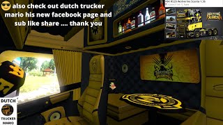 V8K R520 Wolverine Scania 1.36   1.37x  standalone truck dutch trucker mario ets 2