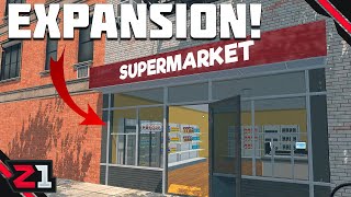 Expanding The SUPERMARKET ! Supermarket Sim [E2]